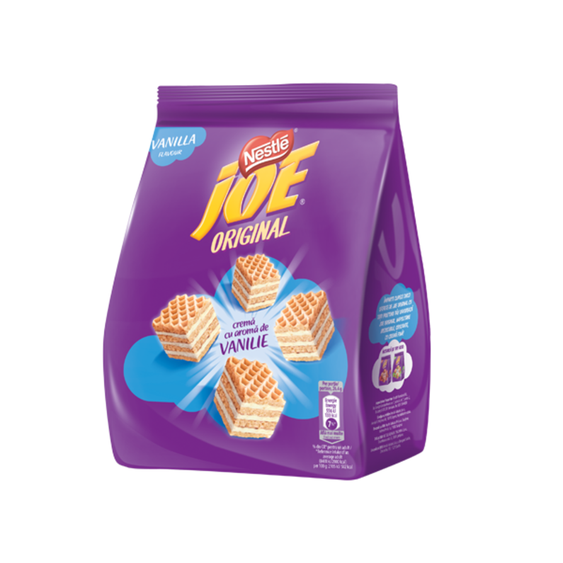 joe original vanilla JOE-Γκοφρέτες με κρέμα βανίλια 160g - Image 1