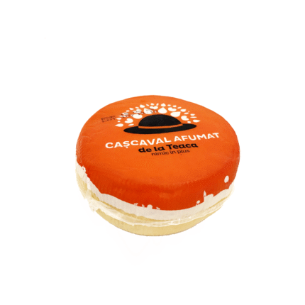 De La Teaca-Cascaval Afumat-Pret kg/Buc≈430g