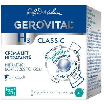 Gerovital-Crema de zi lift hidratanta H3 Classic-50ml,