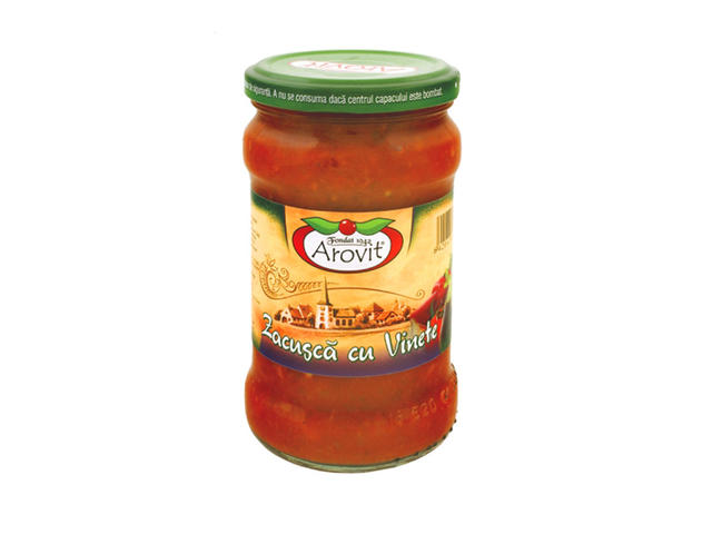 88aa258ac61b1b129a5bd9813522 Arovit-Zacuscă cu vinete-300g - Image 1