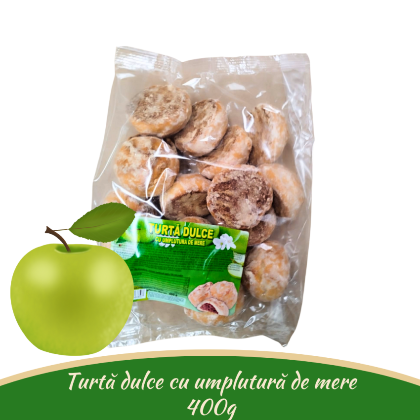 turta-dulce-mmm-400g-cu-mere Alinutz-Turtă dulce cu umplutură de mere-400g - Image 1