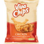 Viva Chips -Produs expandat cu aroma de pui-100g