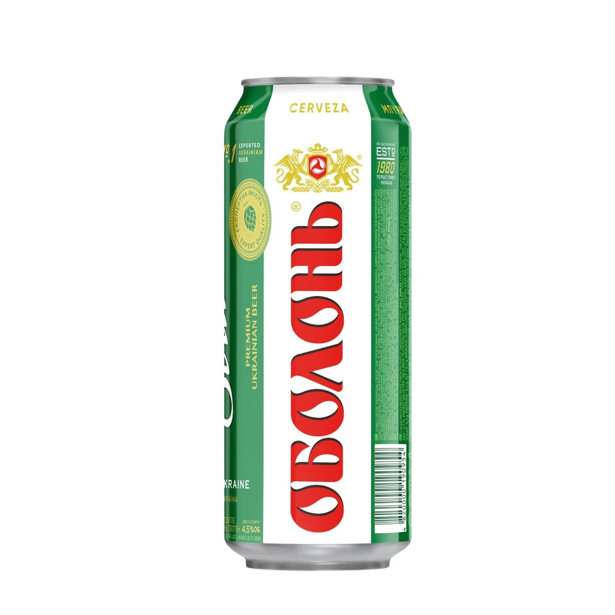 obolon kutiika Obolon-Μπύρα 500 ml 4,5% alc - Image 1