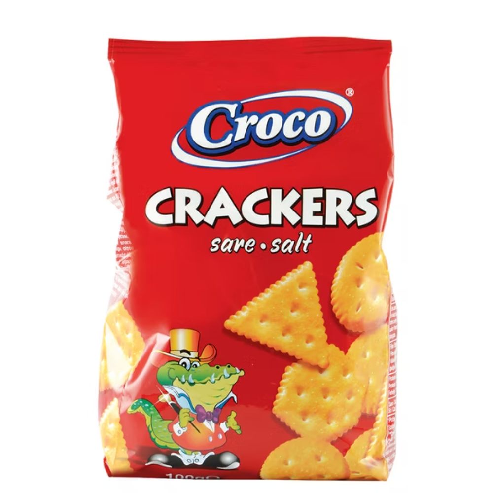 cracer sare Croco-Crackers sare 100gr - Image 1