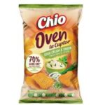 Chio Chips-Cuptor smantana/ceapa-100 gr cu 70% mai putine grasimi