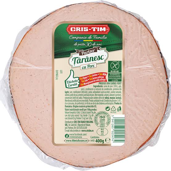 cristim parizer taranesc Cristim-Parizer taranesc porc-400g - Image 1